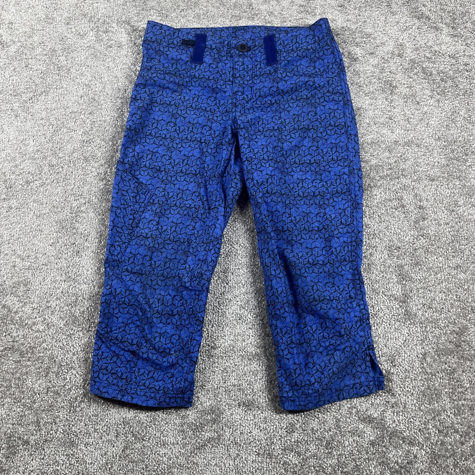 Patagonia Venga Rock Capris Womens 0 Rock Climbing Lightweight Stretch Blue